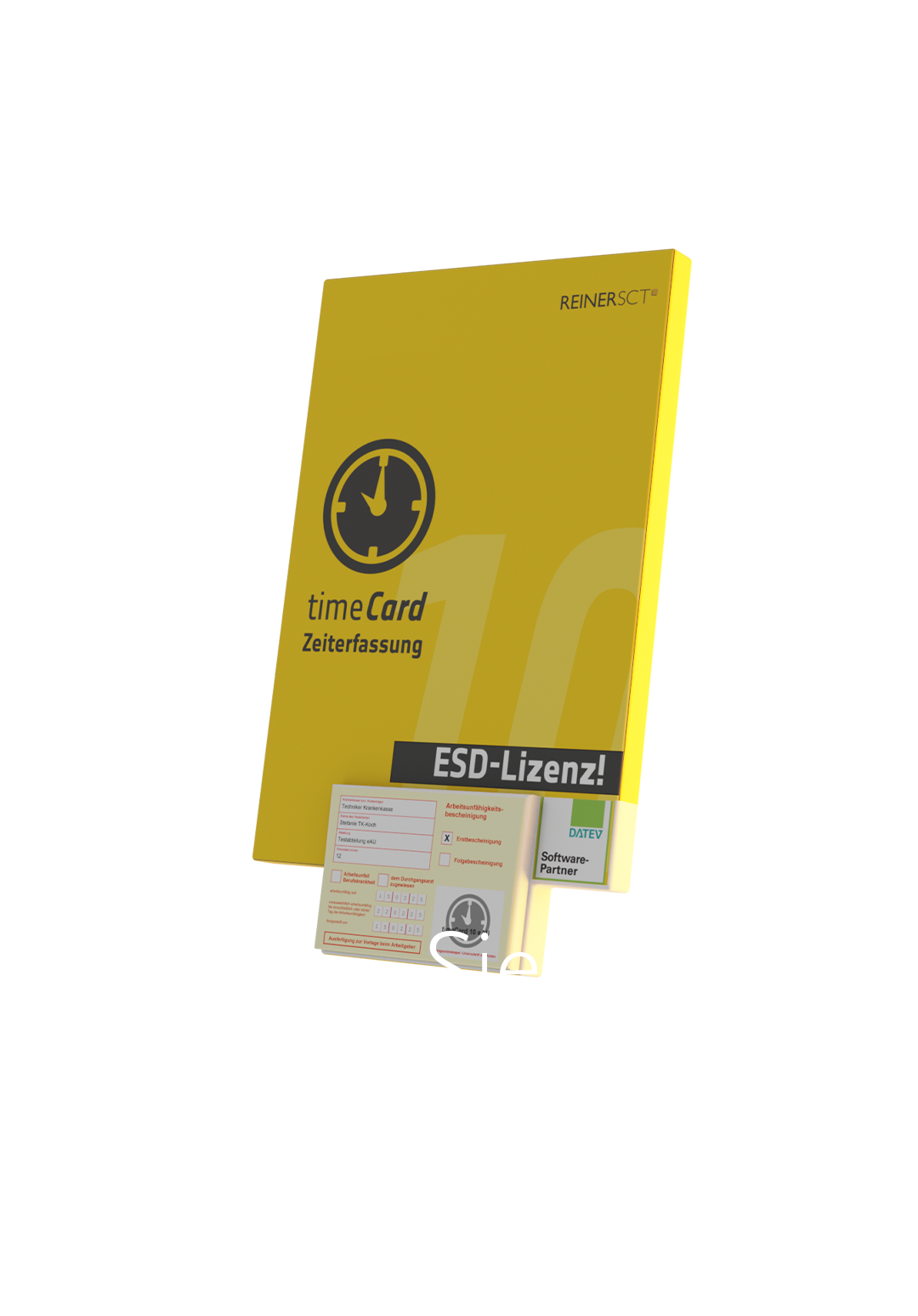 timeCard 10 eAU für 25 Mitarbeiter