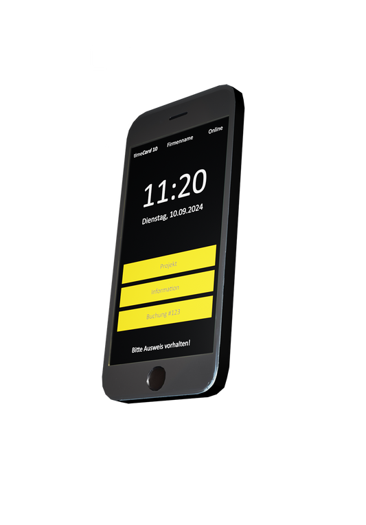 timeCard Terminal App Jahres-ESD-Lizenz für 1 App